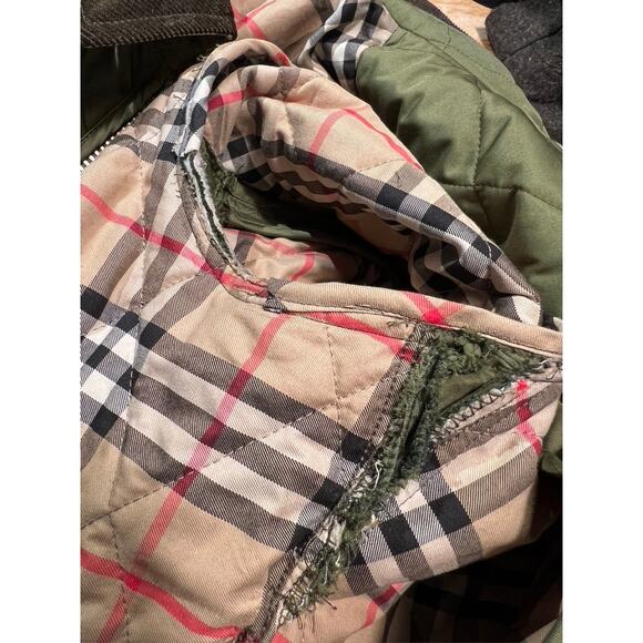 COPIED LISTING FOR ADDITIONAL PHOTOS! Burberry Ongar Monogram Quilted Coat XS - Picture 8 of 11